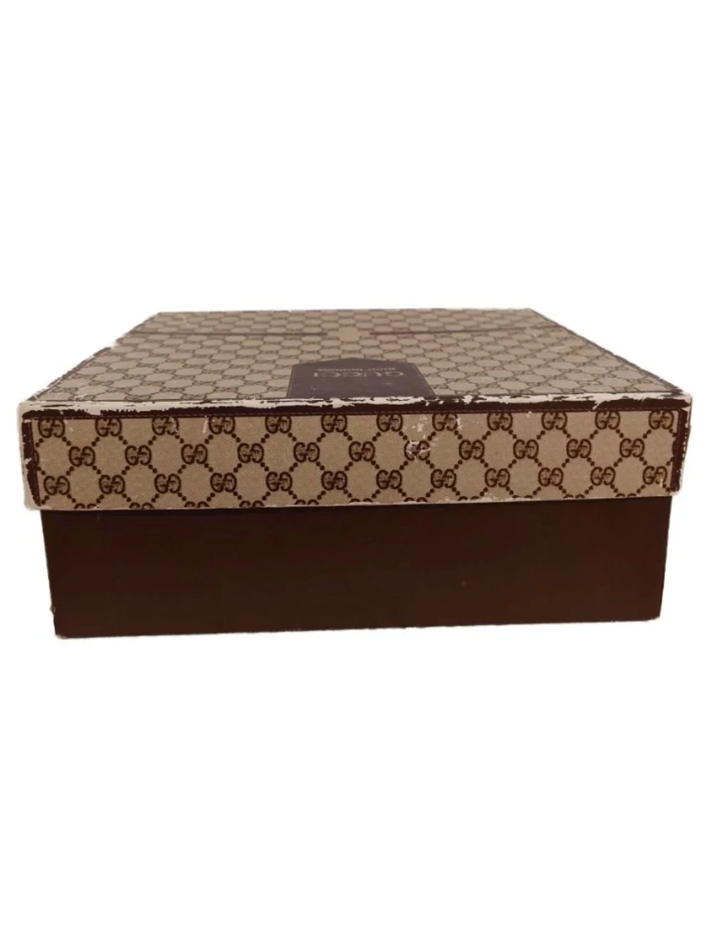 Vintage 1980s Gucci Box with Felt Lining